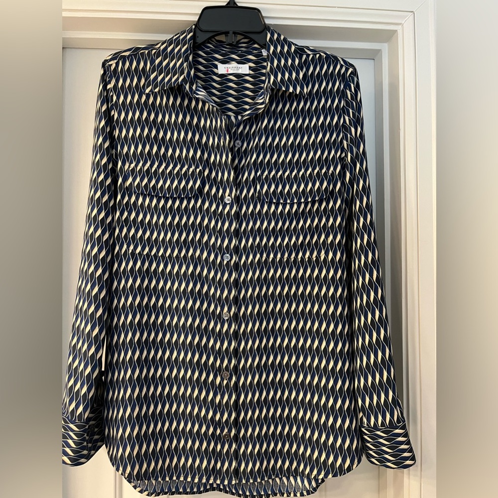 Equipment blouse. Very gently used - like new.